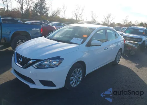 2019 Nissan Sentra S из США, поврежденный, VIN 3N1AB7AP9KY402856
